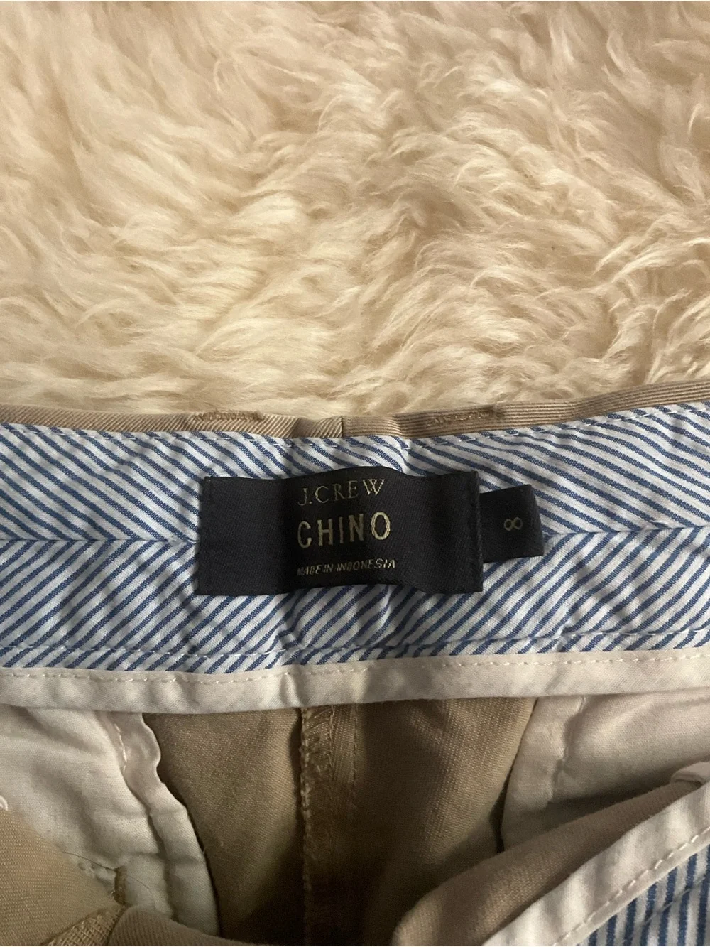 Sz8 JCrew Khaki Chino Shorts